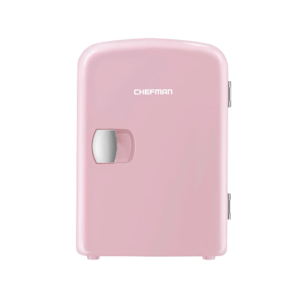 Chefman Pink Mini Fridge - Picture 2 of 4